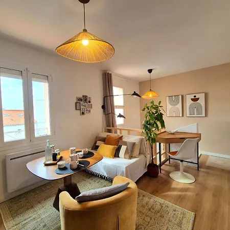 Cocon Boheme Et Cosy Avec Vue Sur La Montagne Villeneuve-de-la-Raho